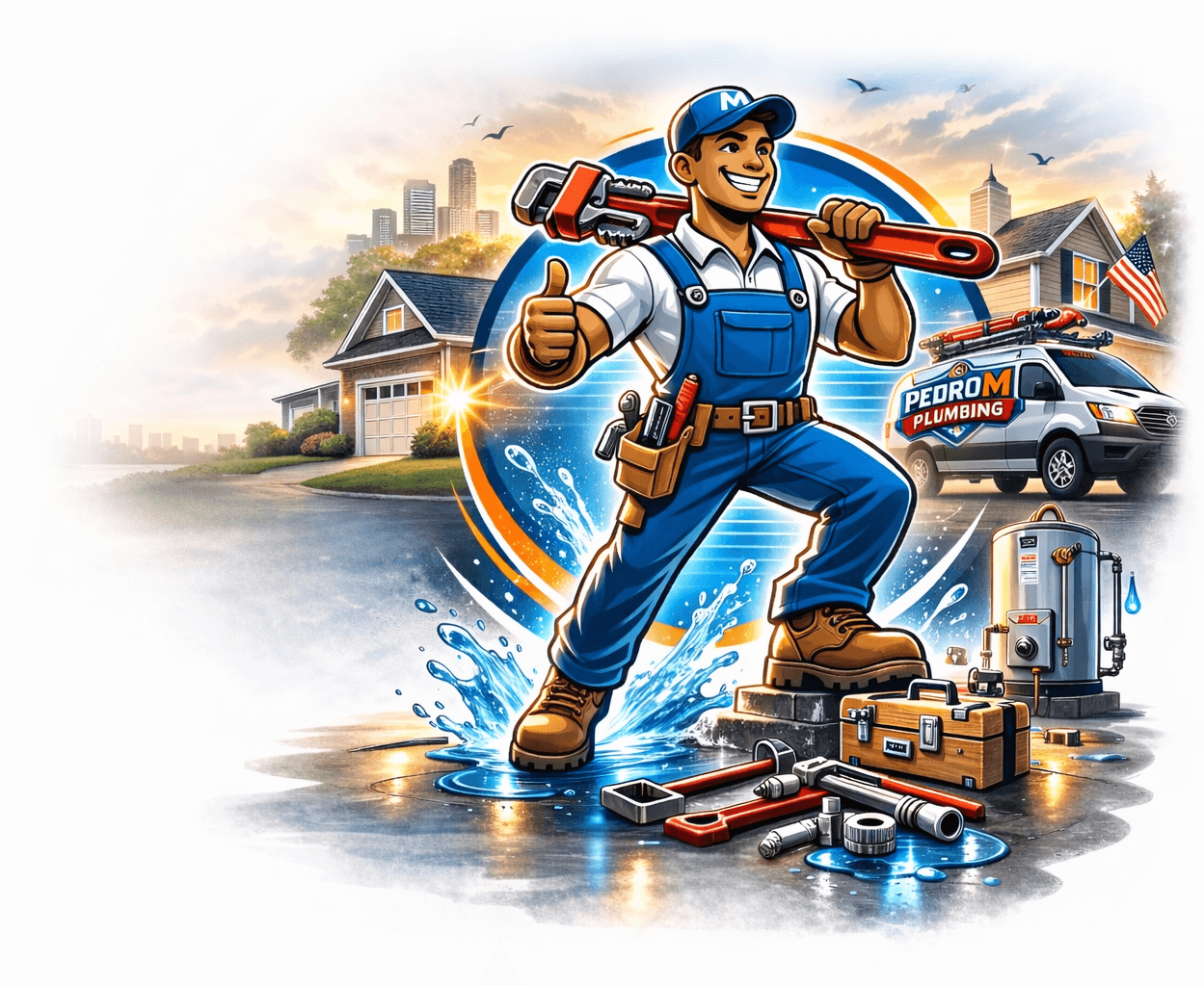 PedroM Plumbing Service and Solutions trust graphic